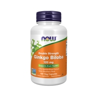 NOW Foods Ginkgo Biloba Double Strength 120mg