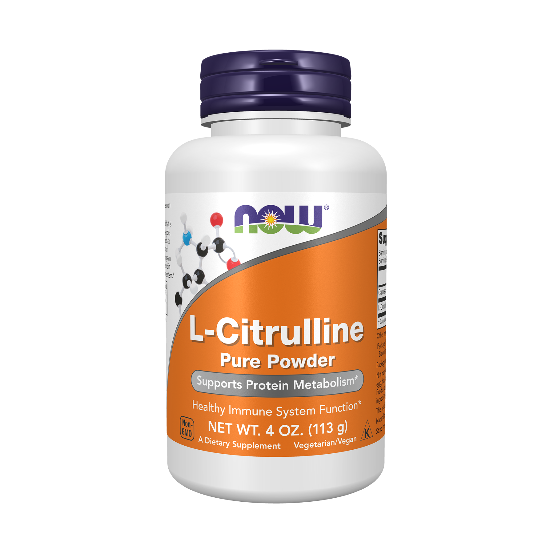 NOW Foods L-Citrulline Pure Powder