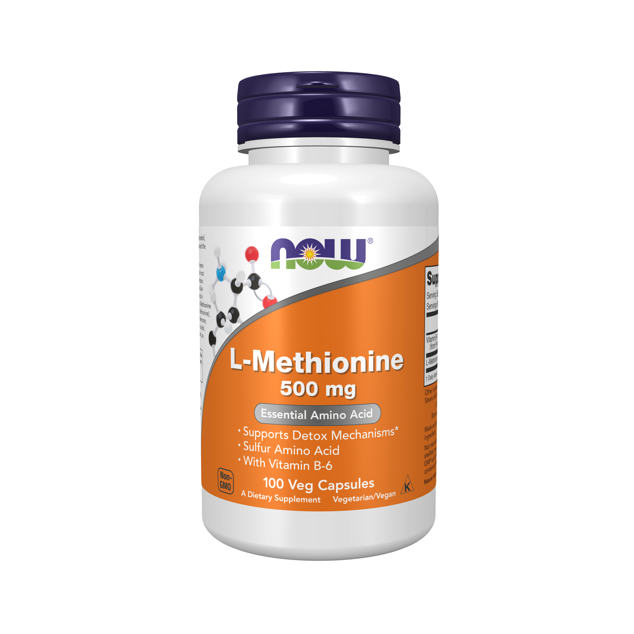 NOW Foods L-Methionine 500mg