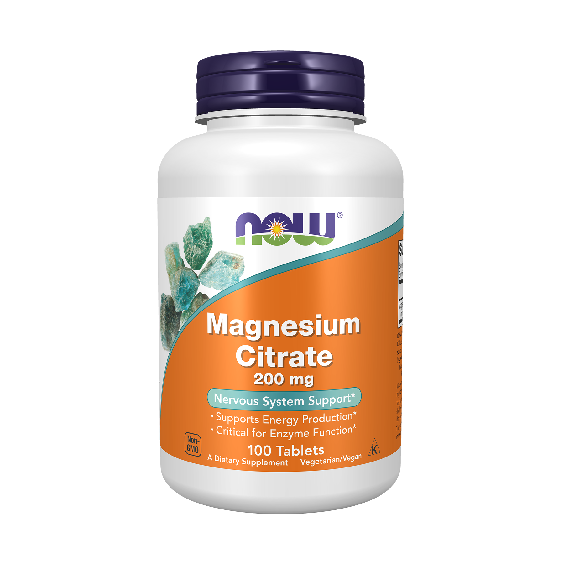 NOW Foods Magnesium Citrate 200mg