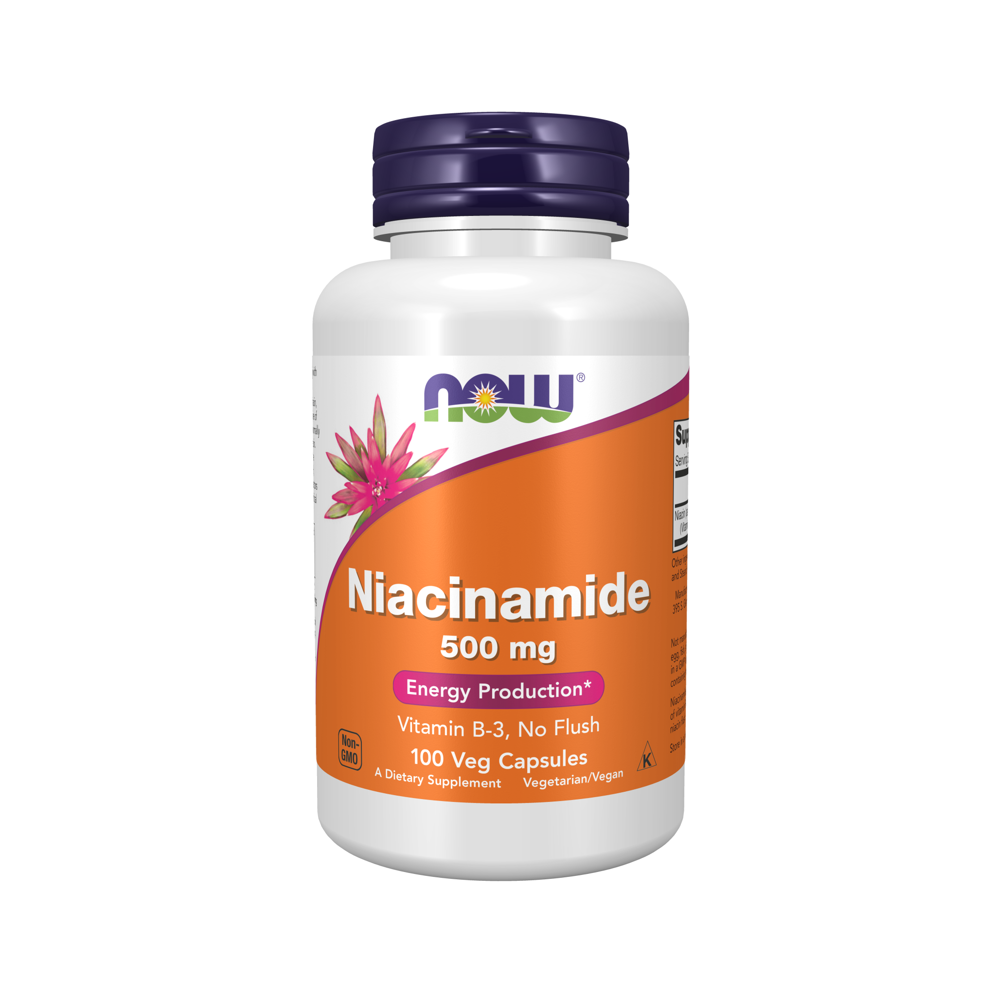 NOW Foods Niacinamide 500mg