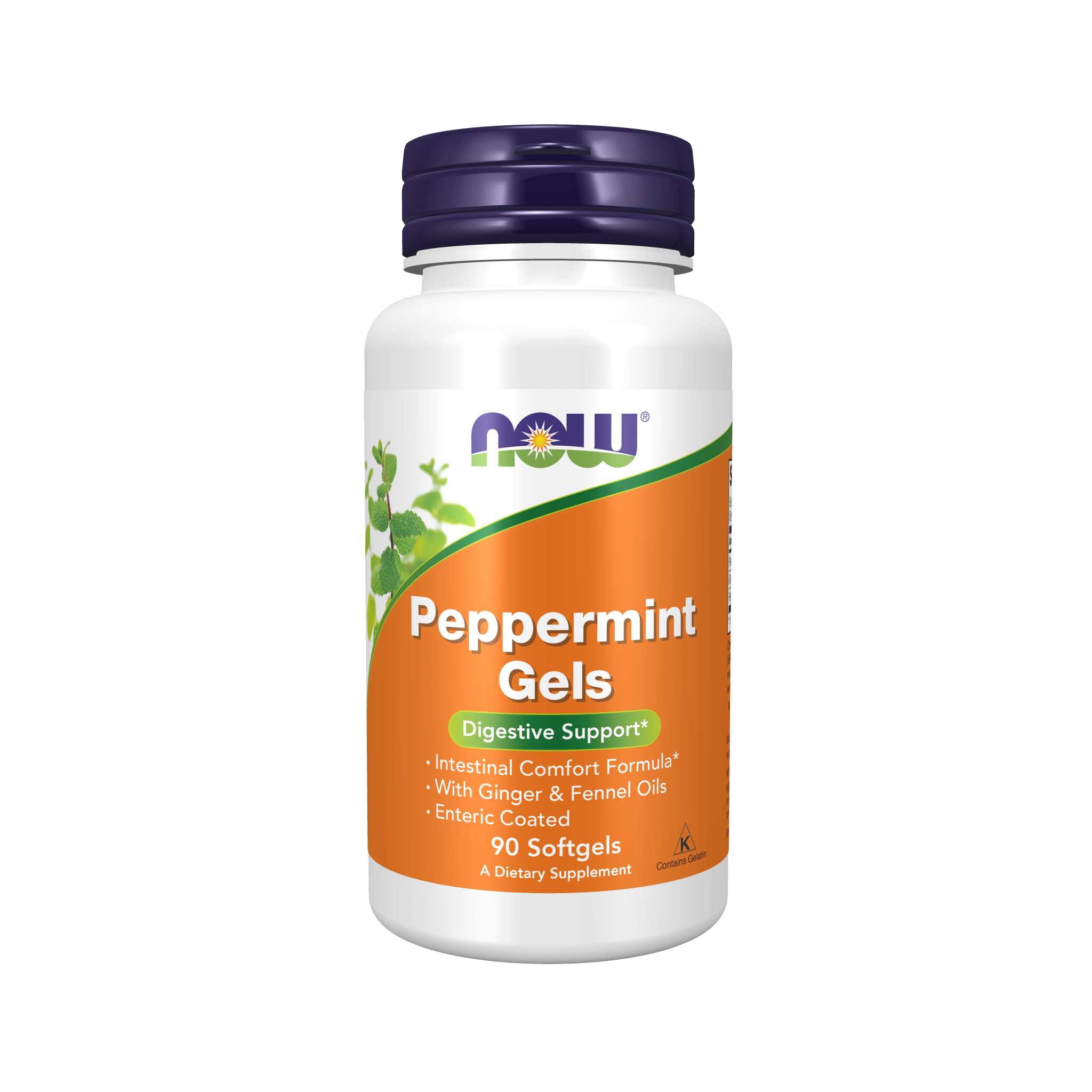 NOW Foods Peppermint Gels