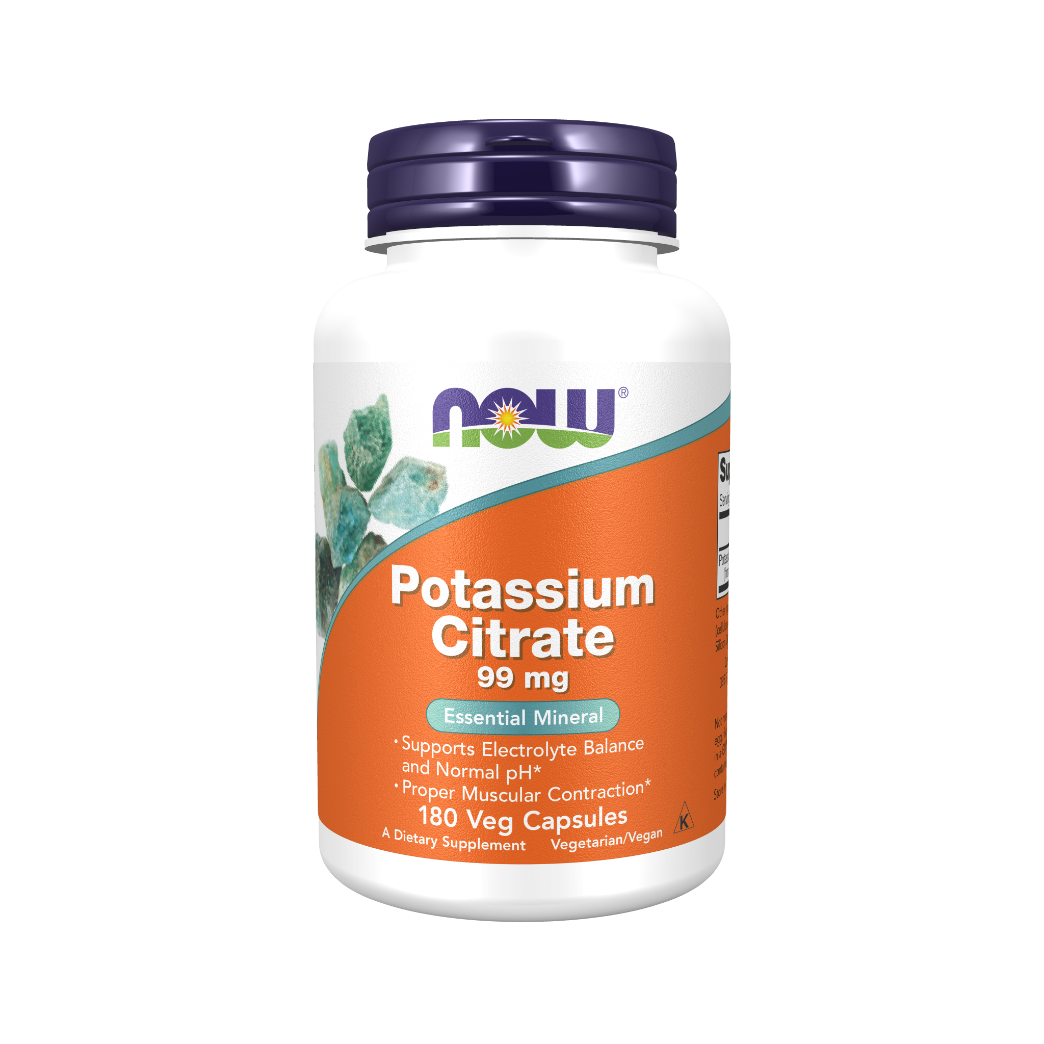 NOW Foods Potassium Citrate 99mg