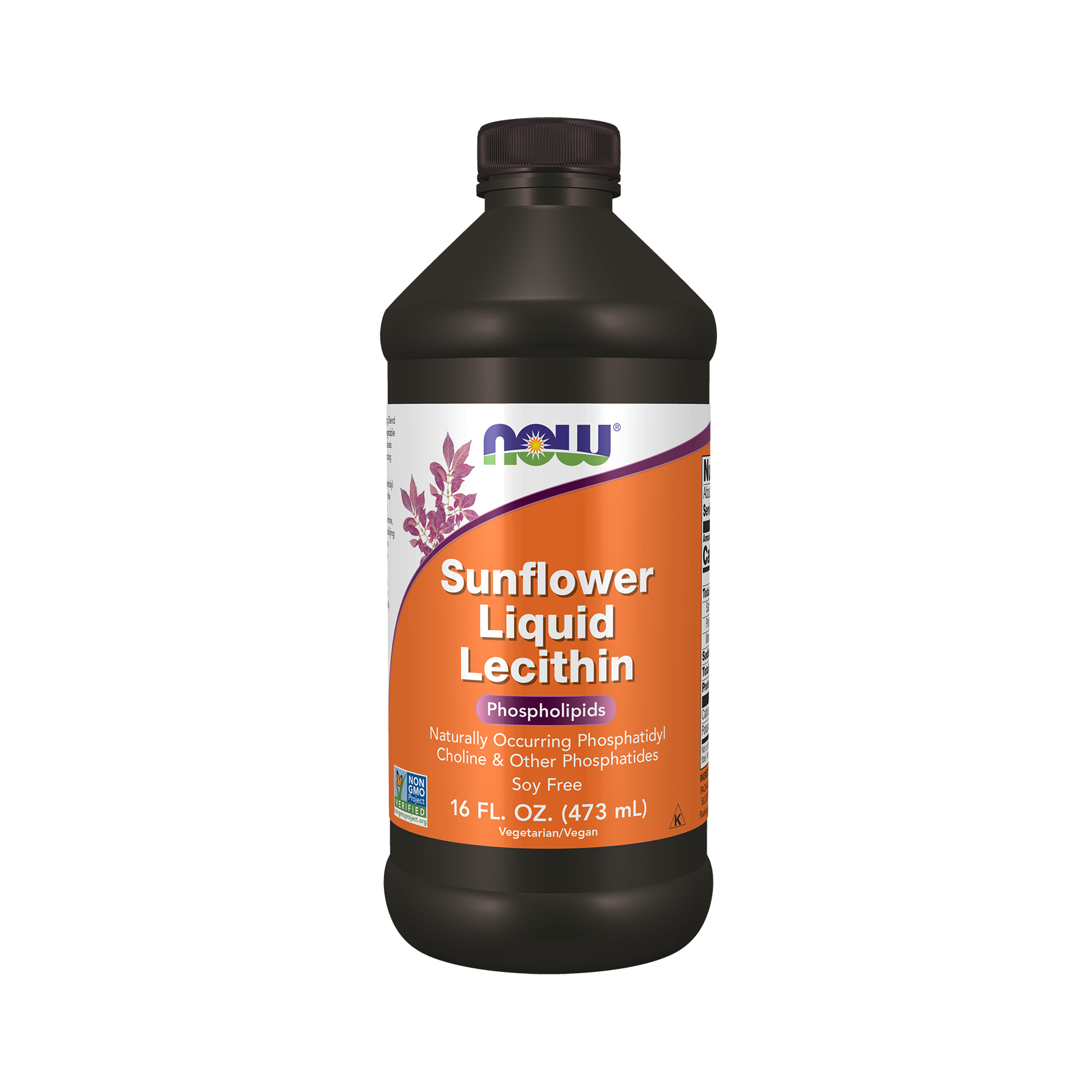 NOW Foods Sunflower Liquid Lecithin