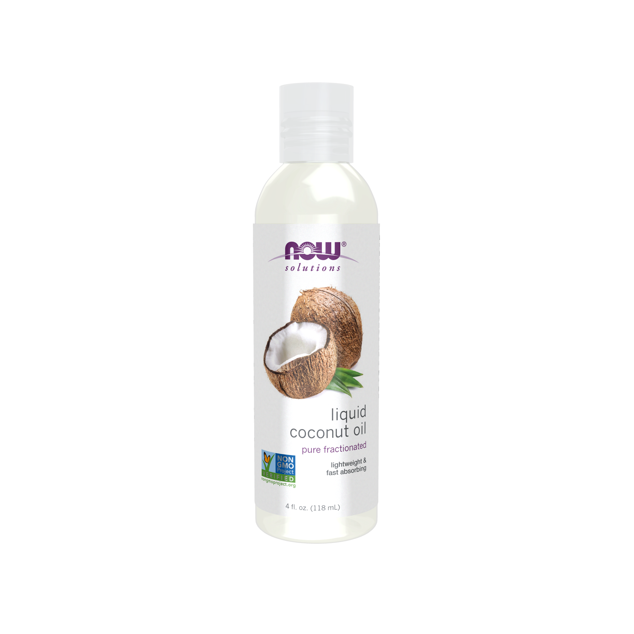 NOW Solutions Liquid Coconut Oil, Pure Fractionated