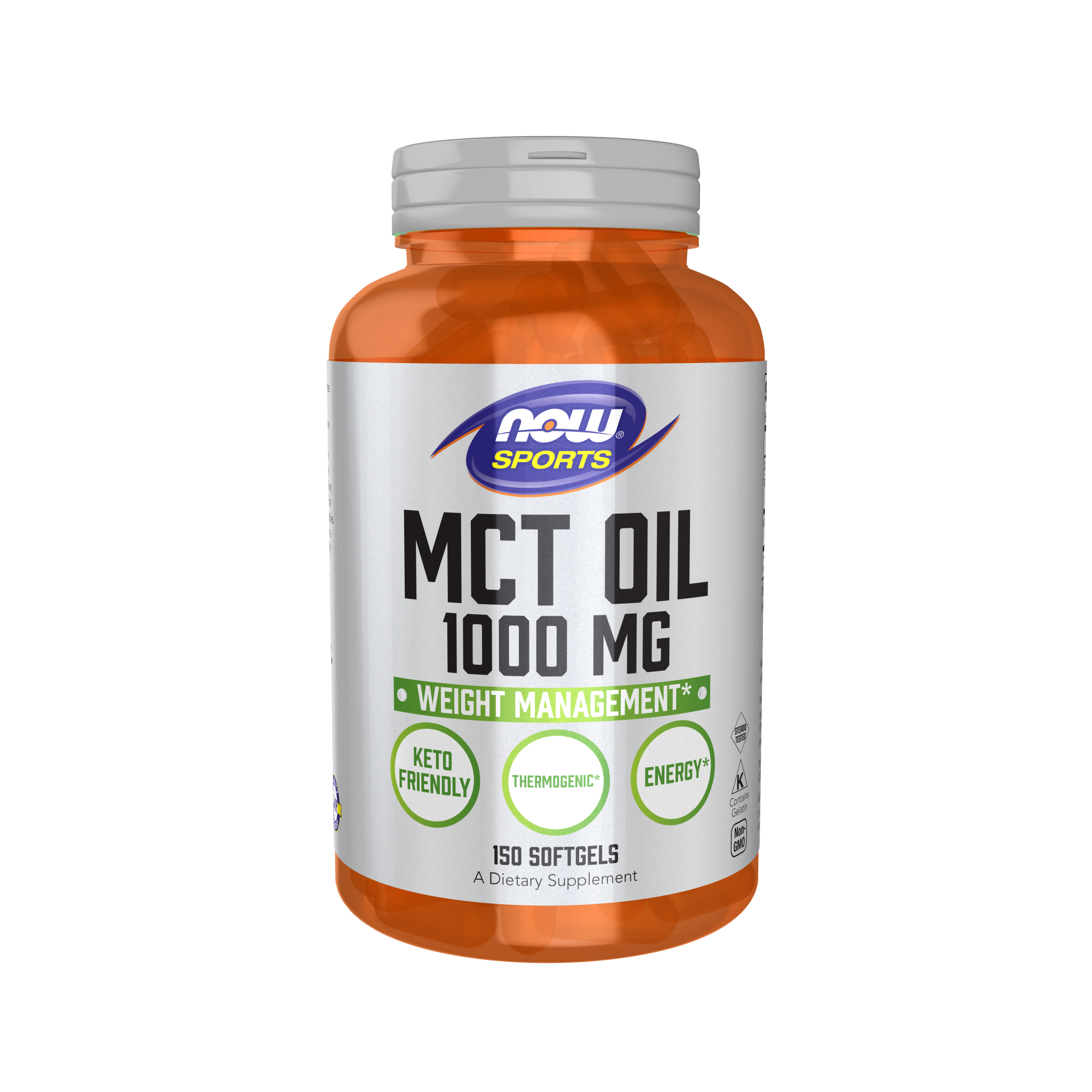 NOW Sports MCT Oil 1000mg