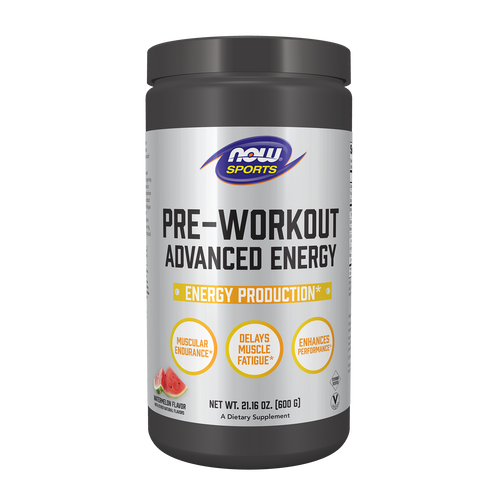 NOW Sports Pre-Workout Advanced Energy Powder
