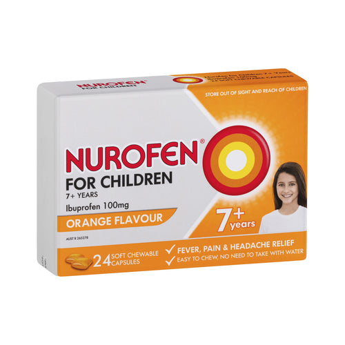 Nurofen for Children 7+ Years Pain & Fever Relief - Orange Flavour