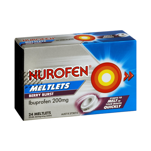 Nurofen Meltlets 200mg - Berry Burst