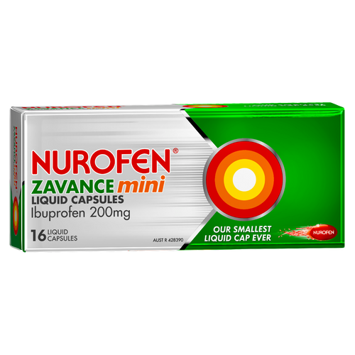 Nurofen Zavance mini Liquid Capsules