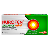 Nurofen Zavance mini Liquid Capsules