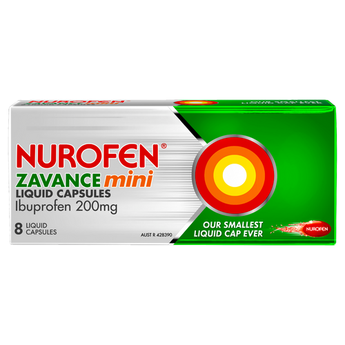 Nurofen Zavance mini Liquid Capsules