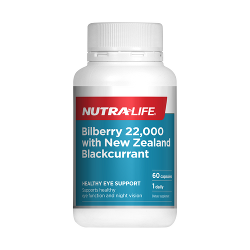 Nutra-Life Bilberry 22,000 with New Zealand Blackcurrant