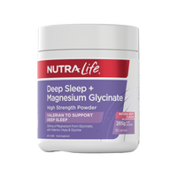 Nutra-Life Deep Sleep + Magnesium Glycinate Powder