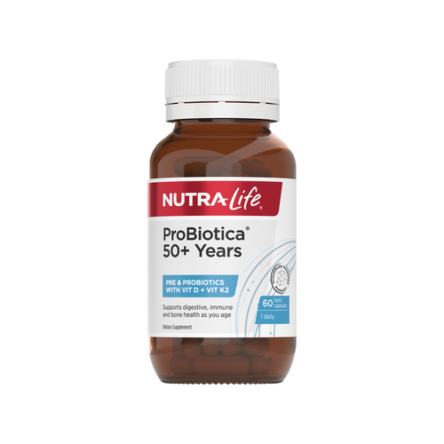 Nutra-Life ProBiotica 50+ Years Pre & Probiotics with Vit D + Vit K2