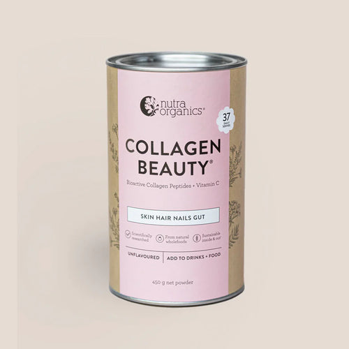 Nutra Organics Collagen Beauty Skin Hair Nails Gut - Unflavoured