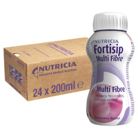 Nutricia Fortisip Multi Fibre - Strawberry Flavour