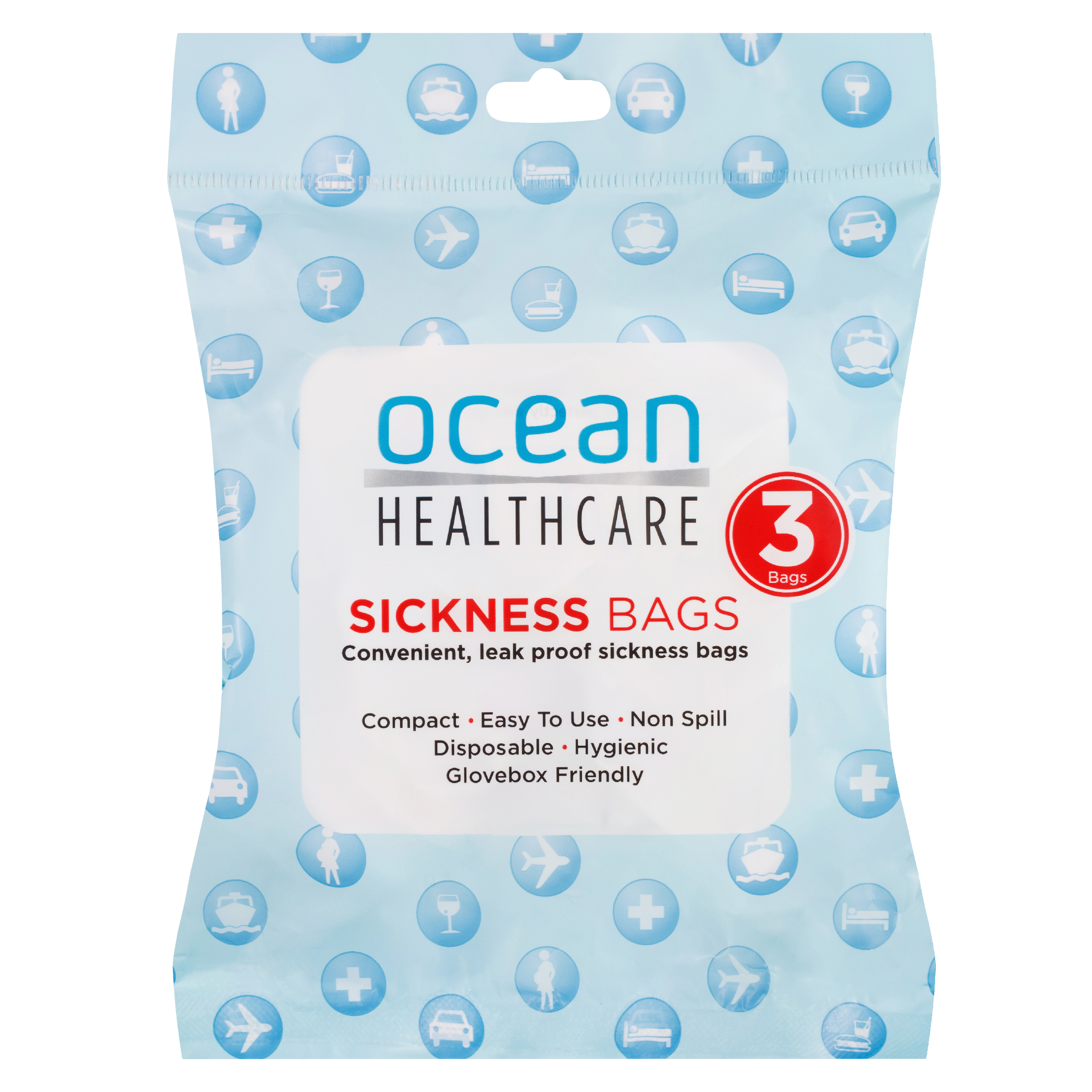 Ocean Healthcare Sickness Bags