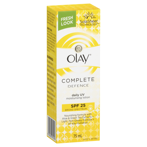Olay Complete Defence Daily UV Moisturising Lotion SPF 25 - Net Pharmacy