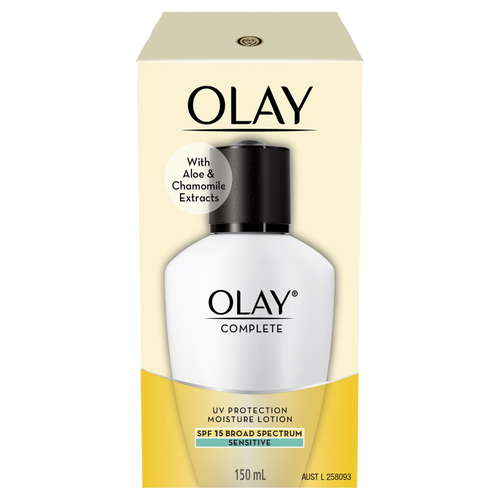 Olay Complete UV Protection Moisture Lotion SPF 15 - Sensitive