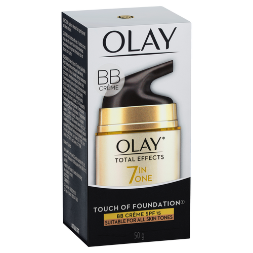 Olay Total Effects Touch of Foundation BB Cream Moisturiser SPF 15