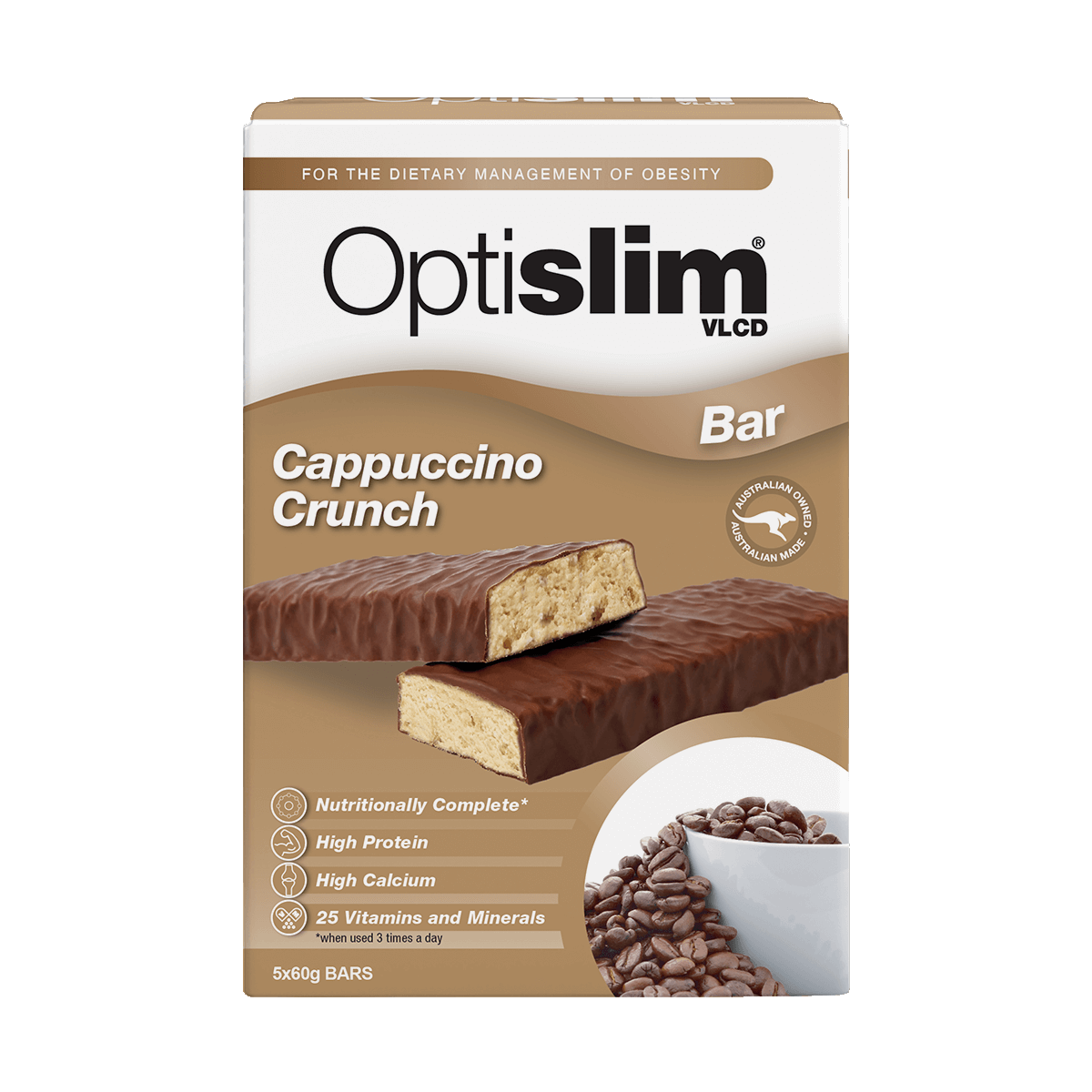 Optislim VLCD Bar Cappuccino Crunch