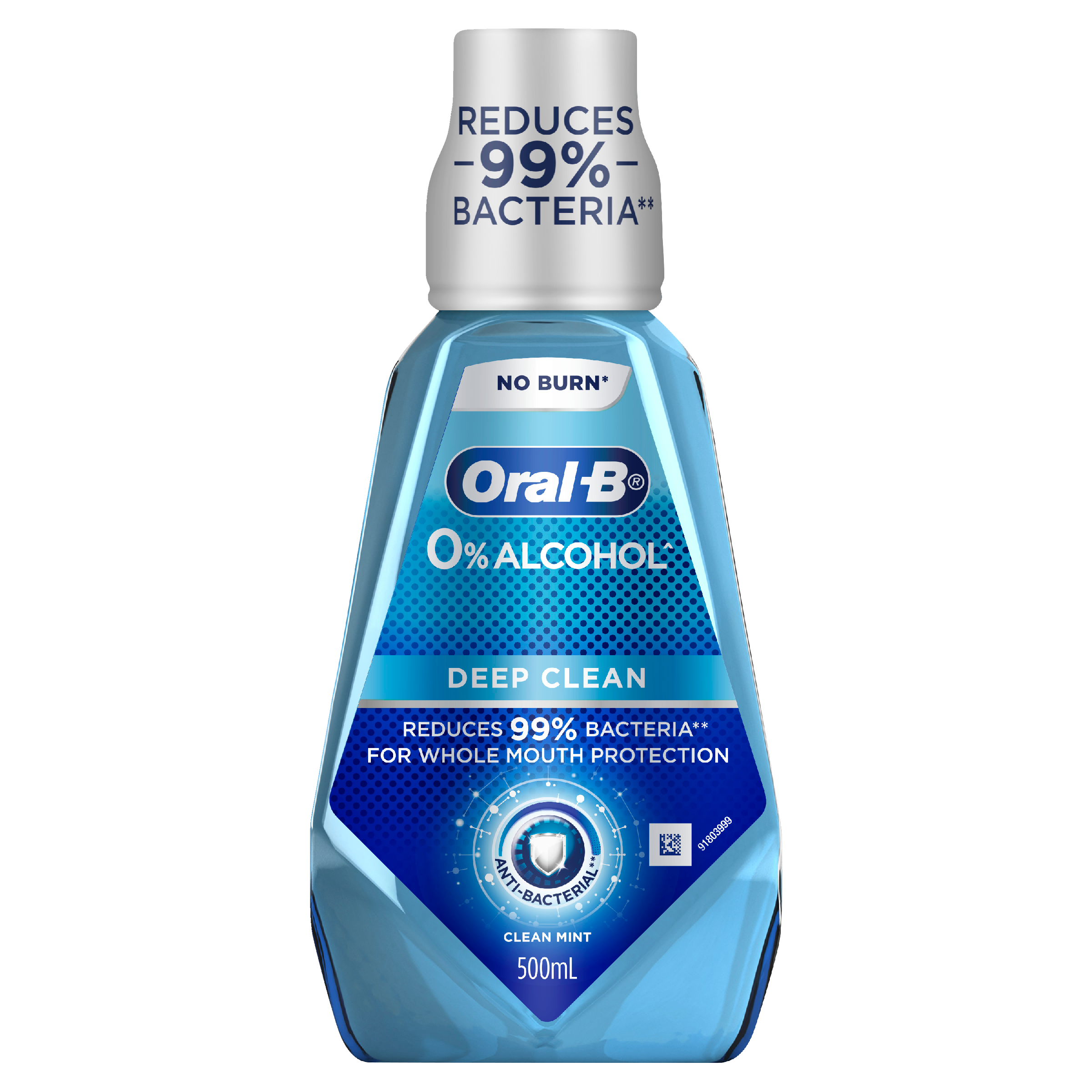 OralB Deep Clean AntiBacterial Mouthwash Clean Mint Net Pharmacy