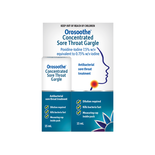 Orosoothe Concentrated Sore Throat Gargle