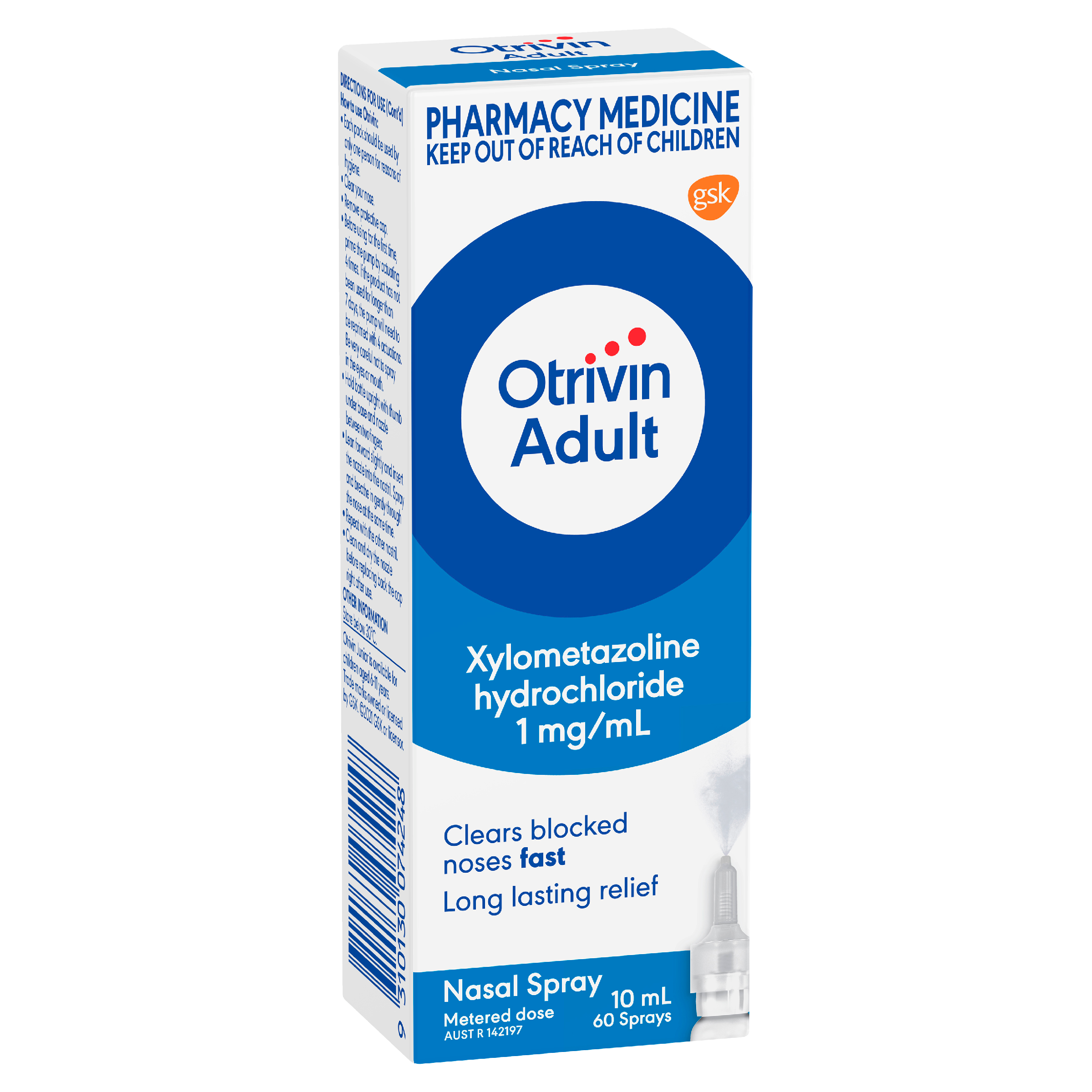 Otrivin Adult Nasal Spray