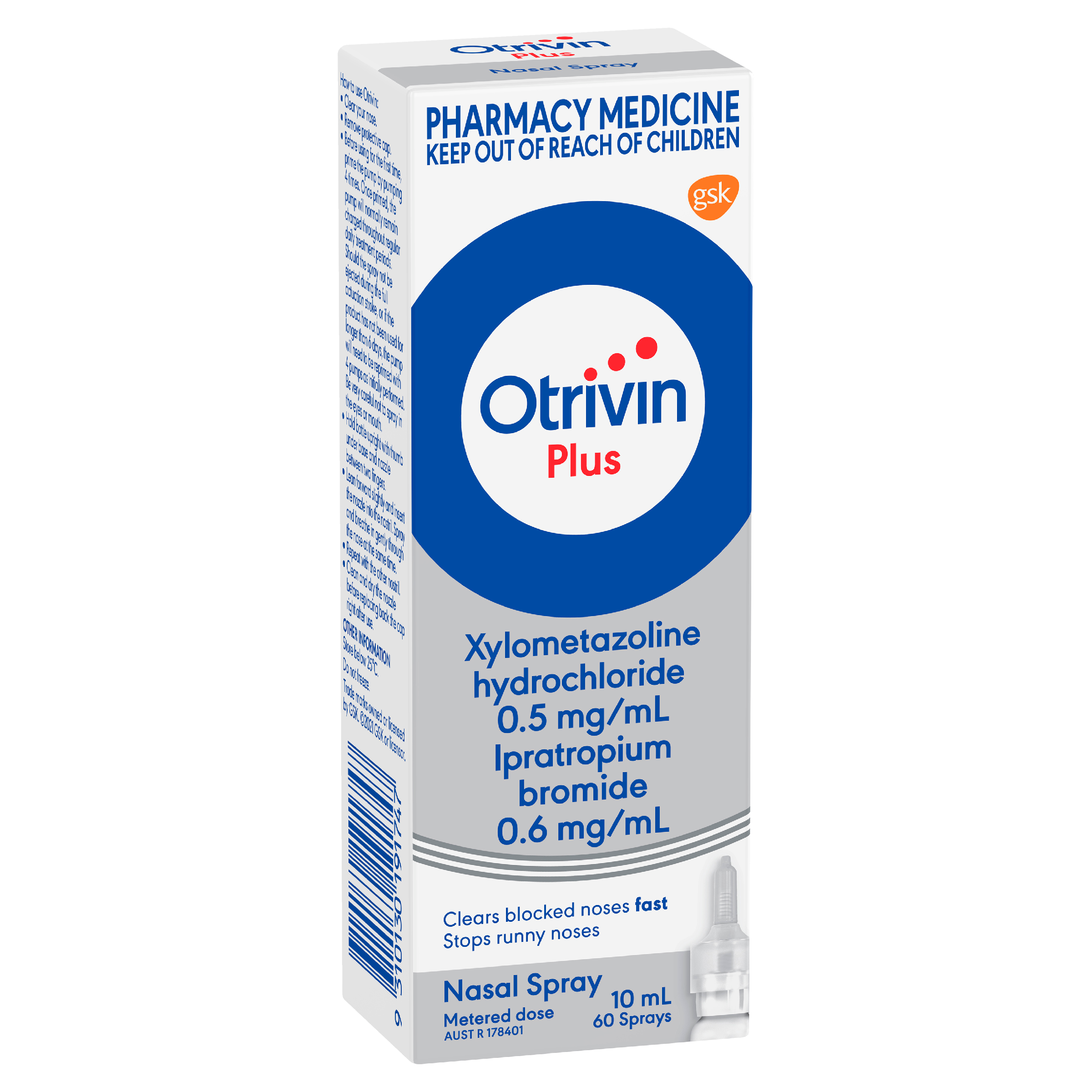 Otrivin Plus Nasal Spray