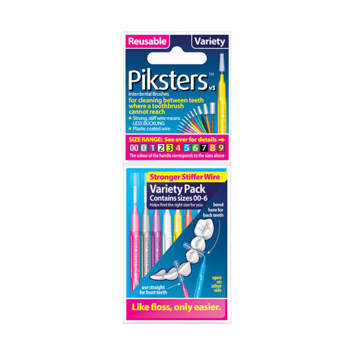 Piksters Interdental Brushes - Variety Pack