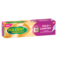 Polident Power Max Hold + Comfort Partial & Denture Adhesive