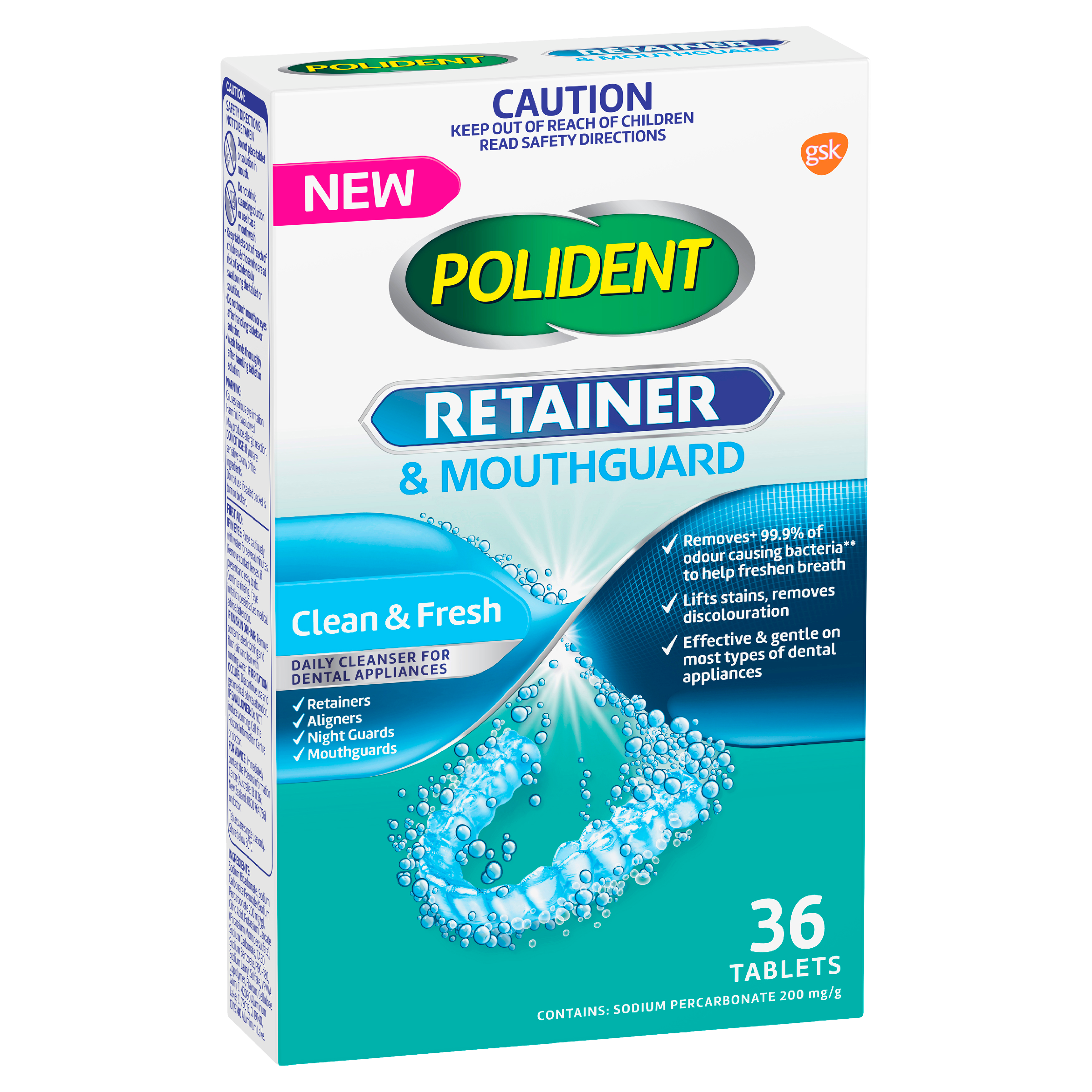 Polident Retainer & Mouthguard Daily Cleanser