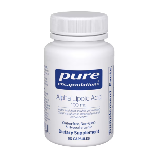 Pure Encapsulations Alpha Lipoic Acid 100mg