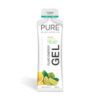 PURE Fluid Energy Gel with Real Lemon & Lime Juice + Caffeine