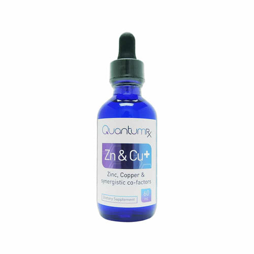 QuantumRX Zn & Cu+ Zinc, Copper & Synergistic Co-factors