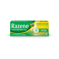 Razene 10mg (Cetirizine)