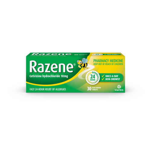 Razene 10mg (Cetirizine)