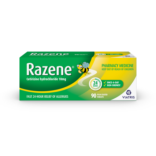 Razene 10mg (Cetirizine)