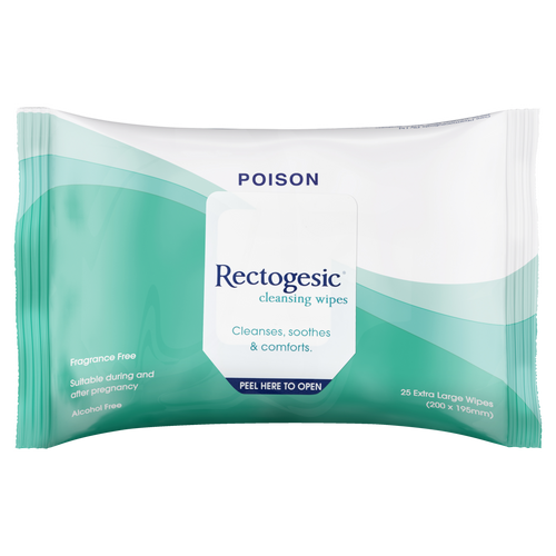 Rectogesic Cleansing Wipes