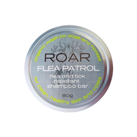ROAR FLEA PATROL Flea Repellant Shampoo Bar