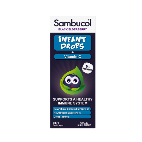 Sambucol Black Elderberry Infant Drops + Vitamin C