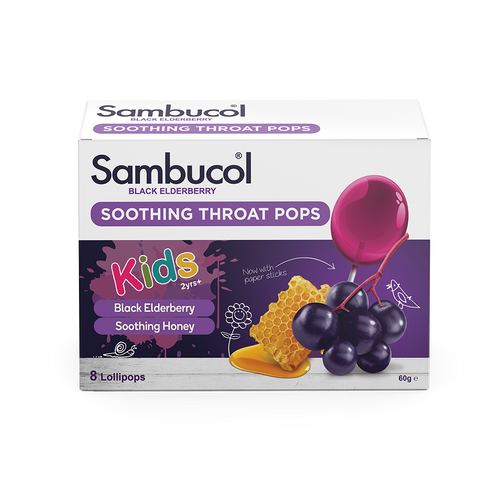 Sambucol Soothing Throat Pops