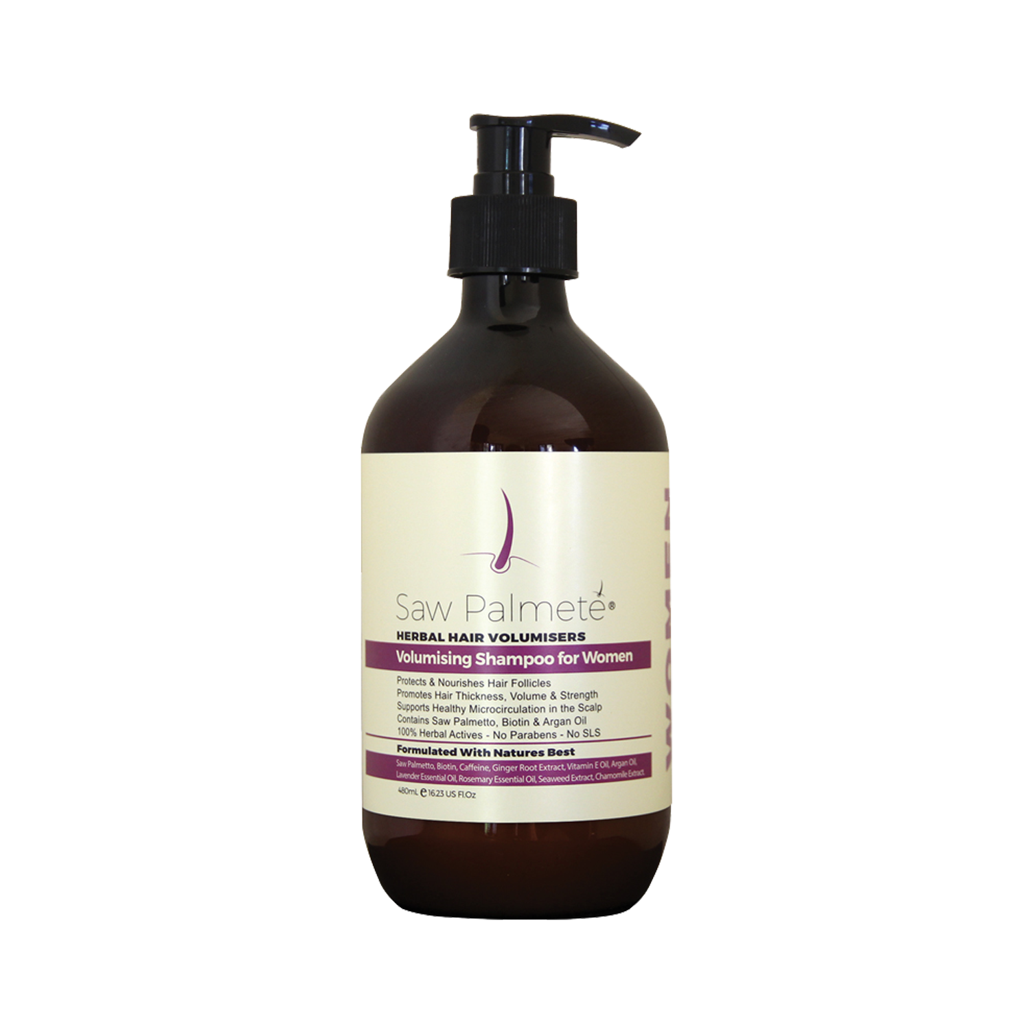 Saw Palmete Volumising Shampoo for Women