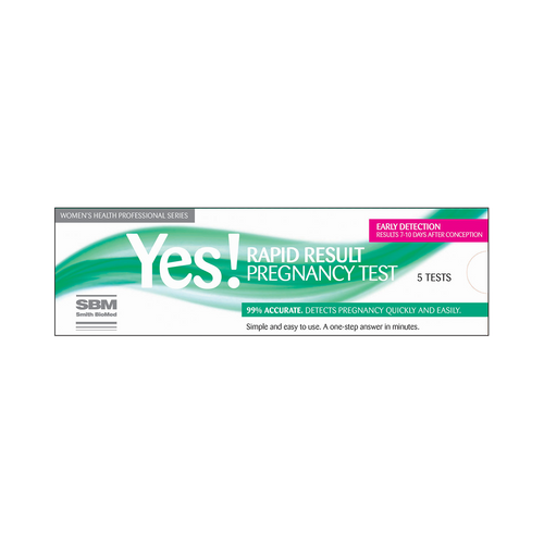 SBM Yes! Rapid Result Pregnancy Test