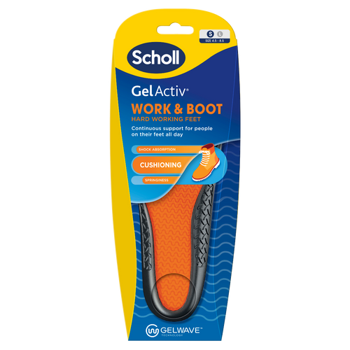 Scholl GelActiv Insoles for Work & Boot