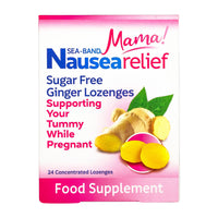 Sea-Band Mama Nausea Relief Ginger Lozenges