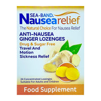 Sea-Band Nausea Relief Ginger Lozenges
