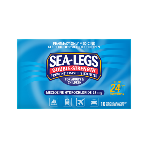 Sea-Legs Travel Sickness Prevention - Double Strength