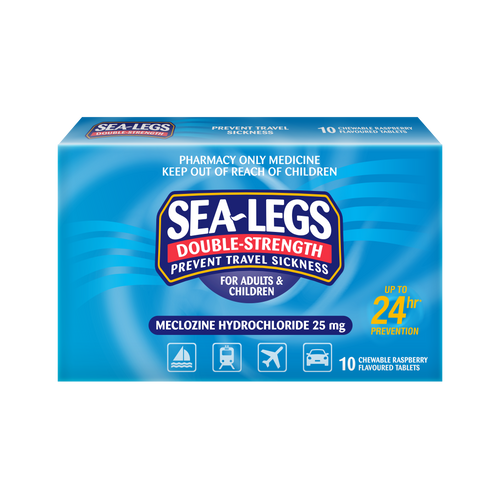 Sea-Legs Travel Sickness Prevention - Double Strength